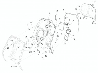 Χώρος αποθήκευσης εμπρός – Προέκταση μάσκας